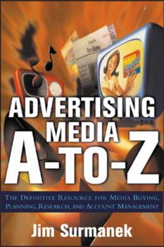 Paperback Advertising Media A-To-Z Book