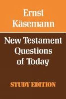Paperback New Testament Questions for Today Book