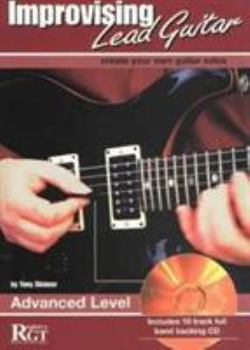 Paperback Improvising Lead Guitar: Advanced Level [With CD] Book