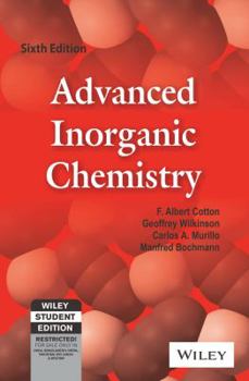 Paperback Advanced Inorganic Chemistry Book