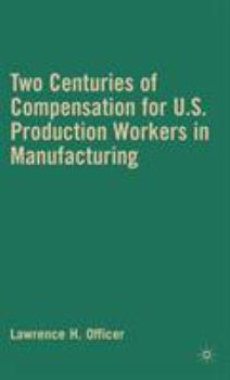 Hardcover Two Centuries of Compensation for U.S. Production Workers in Manufacturing Book