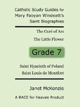 Paperback Race for Heaven's Catholic Study Guides for Mary Fabyan Windeatt's Saint Biographies Grade 7 Book