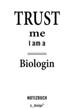 Notizbuch f�r Biologen / Biologe / Biologin: Originelle Geschenk-Idee [120 Seiten kariertes blanko Papier]