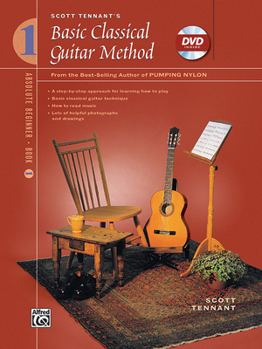 Paperback Basic Classical Guitar Method 1 (Book & DVD) Book