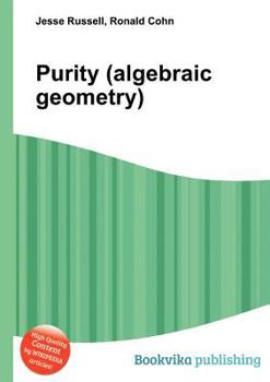 Paperback Purity (Algebraic Geometry) Book