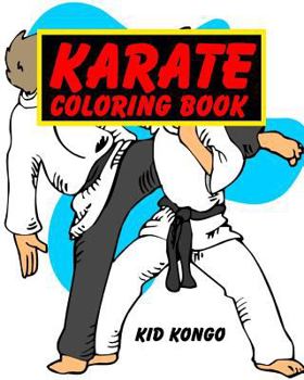 Paperback Karate Coloring Book