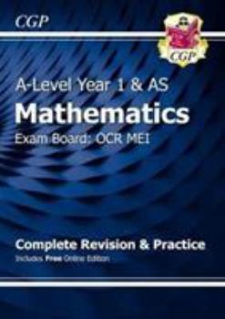 Paperback New A-Level Maths for OCR MEI: Year 1 & AS Complete Revision & Practice with Online Edition Book