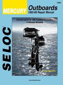 Paperback Mercury Outboards, 1-2 Cylinders, 1965-1989 Book