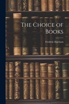 Paperback The Choice of Books Book
