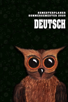Terminplaner für Studenten - Deutsch: Organizer für das Studium. Taschenkalender, Planer, Wochenkalender, Klausurtermine, Vorlesungsplaner, Studiumplaner. (German Edition)