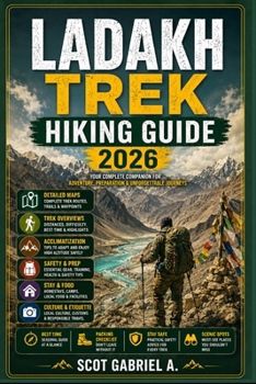 Paperback Ladakh Trek Hiking Guide Book