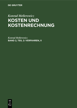 Hardcover Verfahren, II [German] Book