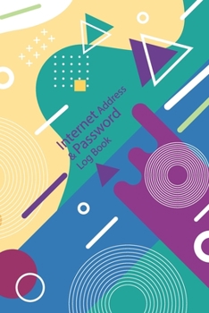 Paperback Internet Address & Password Log Book: Organizer Notebook Journal Pocket Book