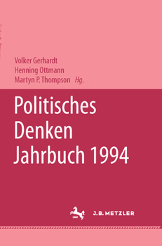Hardcover Politisches Denken. Jahrbuch 1994 [German] Book