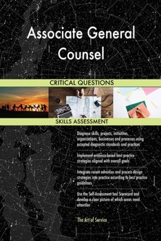 Paperback Associate General Counsel Critical Questions Skills Assessment Book