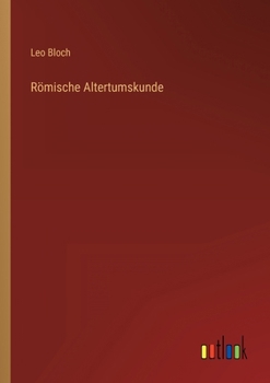 Paperback Römische Altertumskunde [German] Book