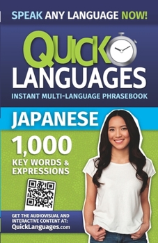 Paperback Quick Languages - English-Japanese Phrasebook / &#33521;&#21644;&#20250;&#35441;&#38598; Book