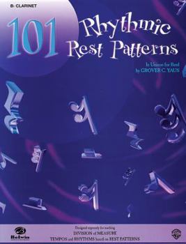 Paperback 101 Rhythmic Rest Patterns: C Flute (Piccolo) Book