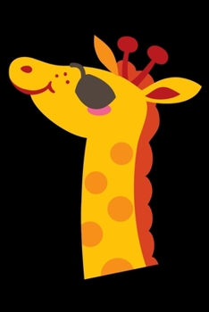 Giraffe Costume: Giraffe Journal / Notebook / Diary Gift - 6”x9” - 120 pages - White Lined Paper - Matte Coverr