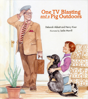 Hardcover One TV Blasting and a Pig Outdoors Book
