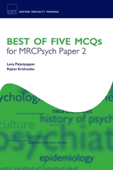 Paperback McQs for Mrcpsych Paper 2 Oxstrt P Book