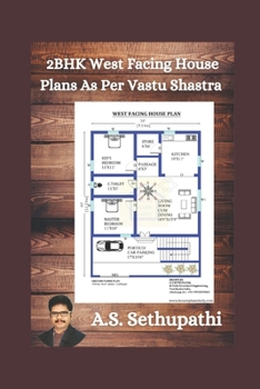 Paperback 2 BHK West Facing House Plans As Per Vastu Shastra Book