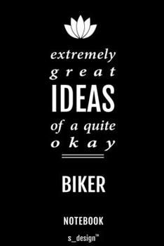 Paperback Notebook for Bikers / Biker: awesome handy Note Book [120 blank lined ruled pages] Book