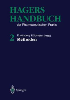Paperback Hagers Handbuch Der Pharmazeutischen PRAXIS: Band 2: Methoden [German] Book