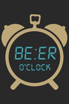 Beer O'clock: Beer taste logbook for beer lovers | Beer Notebook | Craft Beer Lovers Gifts