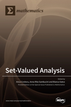 Hardcover Set-Valued Analysis Book