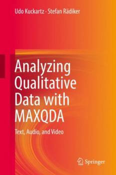 Hardcover Analyzing Qualitative Data with Maxqda: Text, Audio, and Video Book