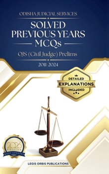 Hardcover Odisha Judicial Services Examination: OJS (Civil Judge) Exam Previous Year Prelims Question Papers with Answer Key Book