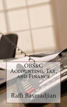 Paperback OBS&C Accounting, Tax, and Finance Book