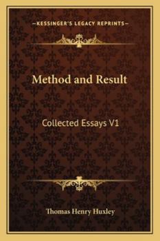 Method and Result: Collected Essays V1