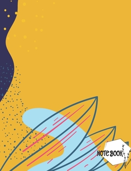 notebook: Notebook with cute cartoon cover Extra large (8.5 x 11) inches, 110 pages ,  Line page.