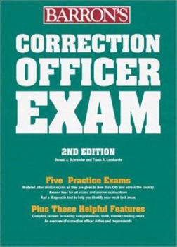 Paperback Correction Officer Exam Book