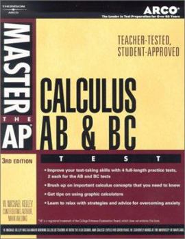 Paperback Master AP Calculus AB, 3rd ed (MASTER THE AP CALCULUS AB & BC TEST) Book