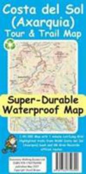 Map Costa del Sol (Axarquia) Tour and Trail Super-Durable Map Book