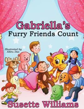 Paperback Gabriella's Furry Friends Count Book
