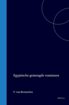 Hardcover Egyptische Gemengde Vonnissen [Dutch] Book