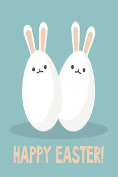 Paperback Happy Easter: Draw and Write Practice Paper for Kids Notebook for K-3 Students 120 Pages 6x9 Book