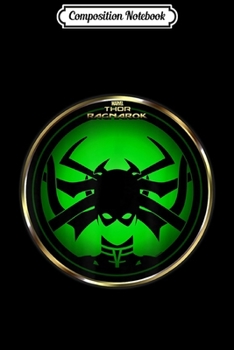 Composition Notebook: Marvel Thor Ragnarok Hela Icon Logo Magic Gem Emblem  Journal/Notebook Blank Lined Ruled 6x9 100 Pages
