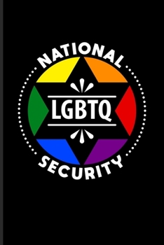 National LGBTQ Security: Rainbow Club Logo Undated Planner | Weekly & Monthly No Year Pocket Calendar | Medium 6x9 Softcover | For Lgbtq Rights & Pride Parade Fans
