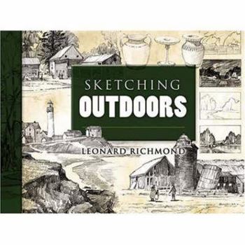 Paperback Sketching Outdoors Book