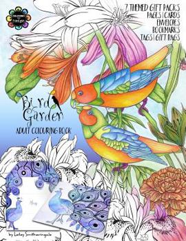 Paperback Bird Garden Adult Colouring Book: Themed Gift Packs to Colour and Assemble - Pages, Cards, Envelopes, Bookmarks, Gift Bags & Tags Book