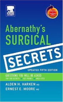 Paperback Abernathy's Surgical Secrets, Updated Edition (Book w/ Student Consult) Book