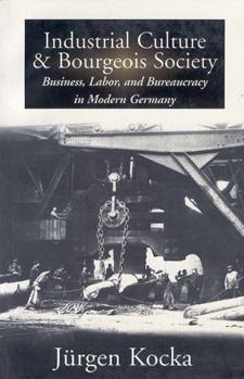Paperback Industrial Culture and Bourgeois Society in Modern Germany Book