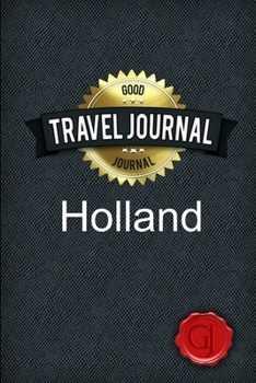 Paperback Travel Journal Holland Book