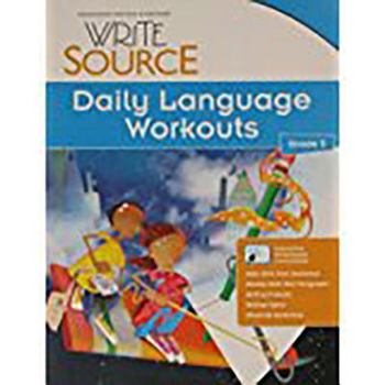 Paperback Write Source: Daily Language Workouts Grade 5 Book