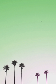 Paperback Journal: 150 Dot Grid Sheets, 6x9 Inches, Tropical Palm Trees, Plan Your Day and Organize Your Life, Tracker, Productivity Diar Book